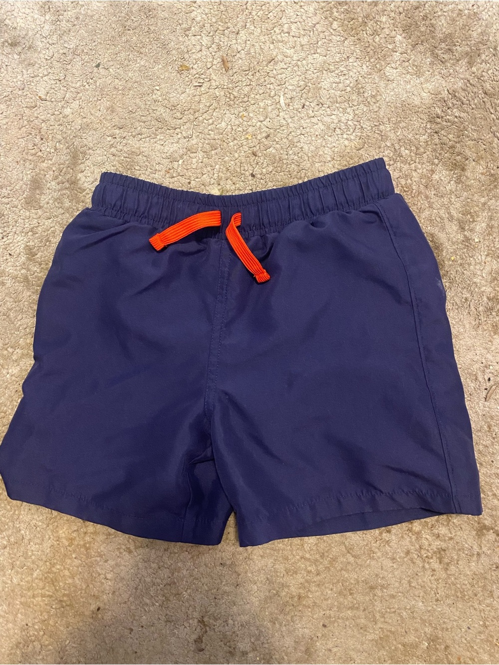 Primary Navy Swim Shorts with White Lining